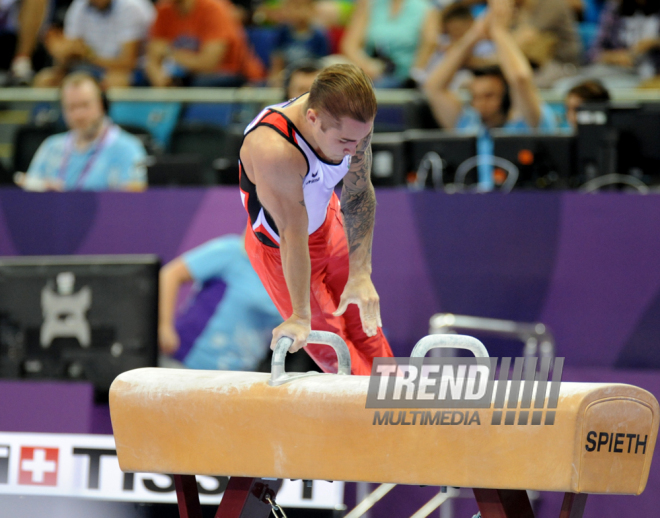 Bakı 2015: Azərbaycan gimnastı gümüş medal qazandı. Azərbaycan, 20 iyun 2015